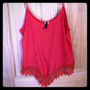 Orange tank top